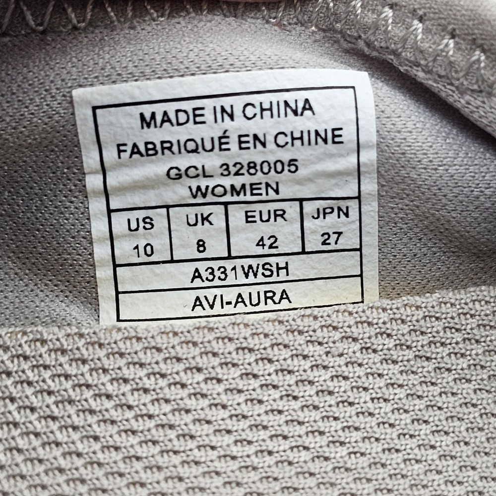 Avia Shoes Womens Size 10 Gray GELfom Cushioning Slip On Flats AVI-AURA Comfort - Picture 3 of 12